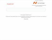 Tablet Screenshot of im-post.com